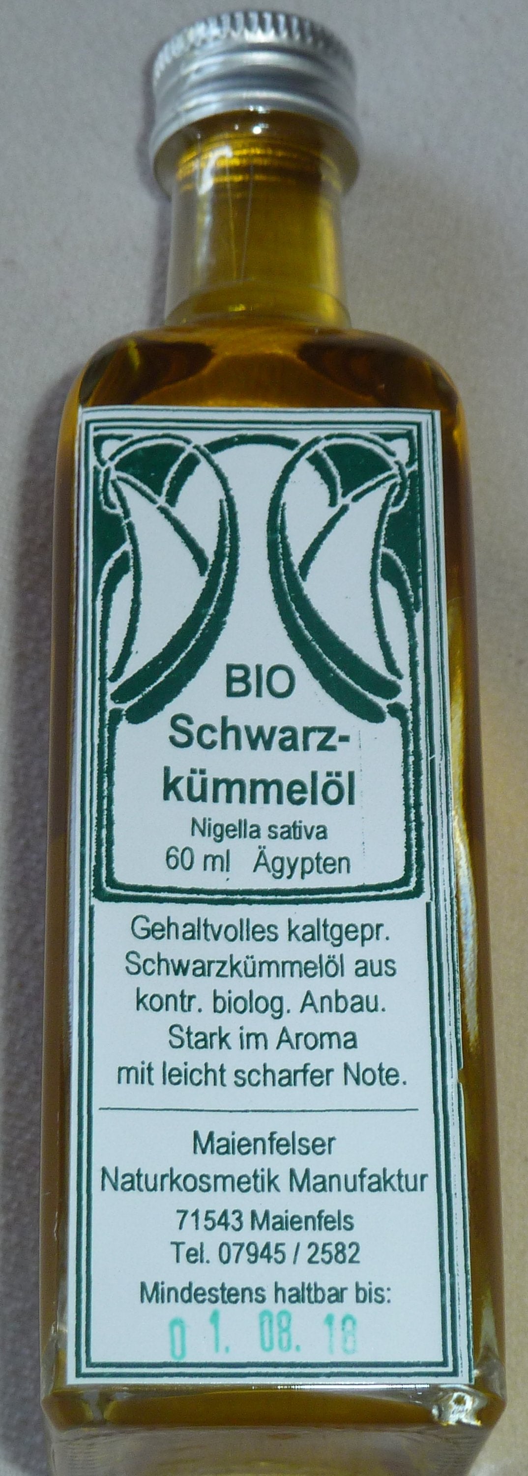 Schwarzkümmelöl BIO