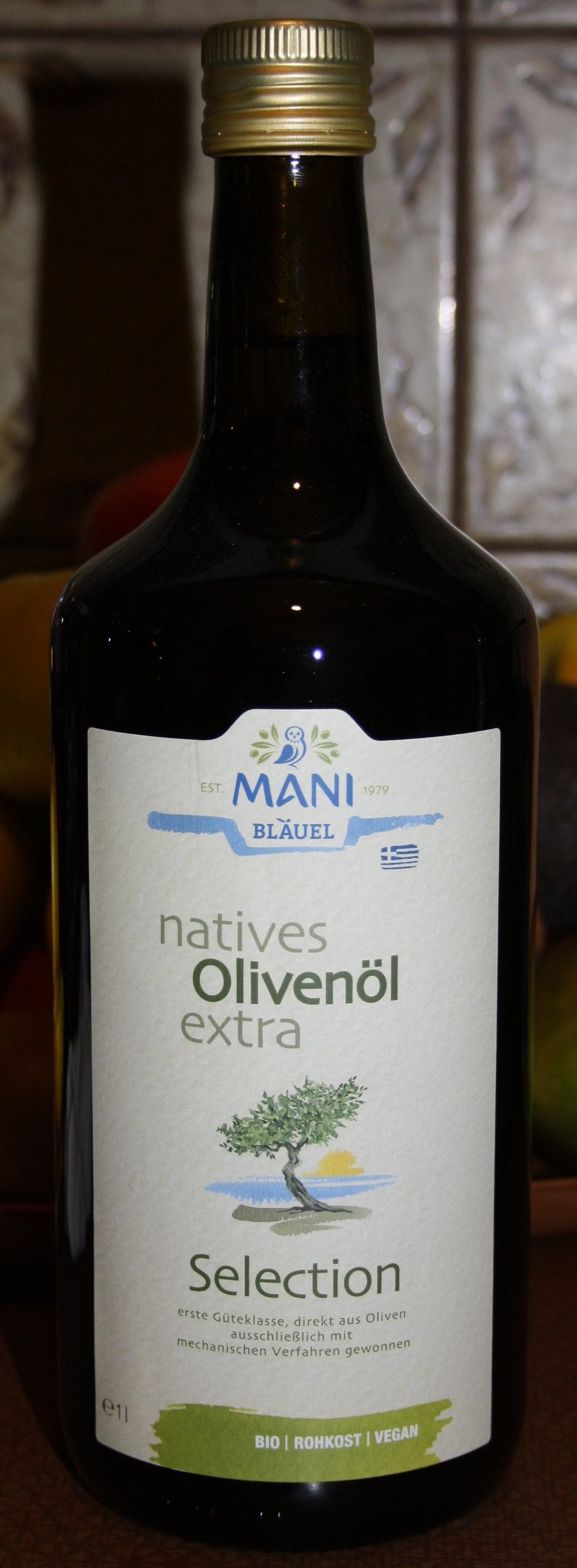 Mani natives Olivenöl extra, BIO Selection