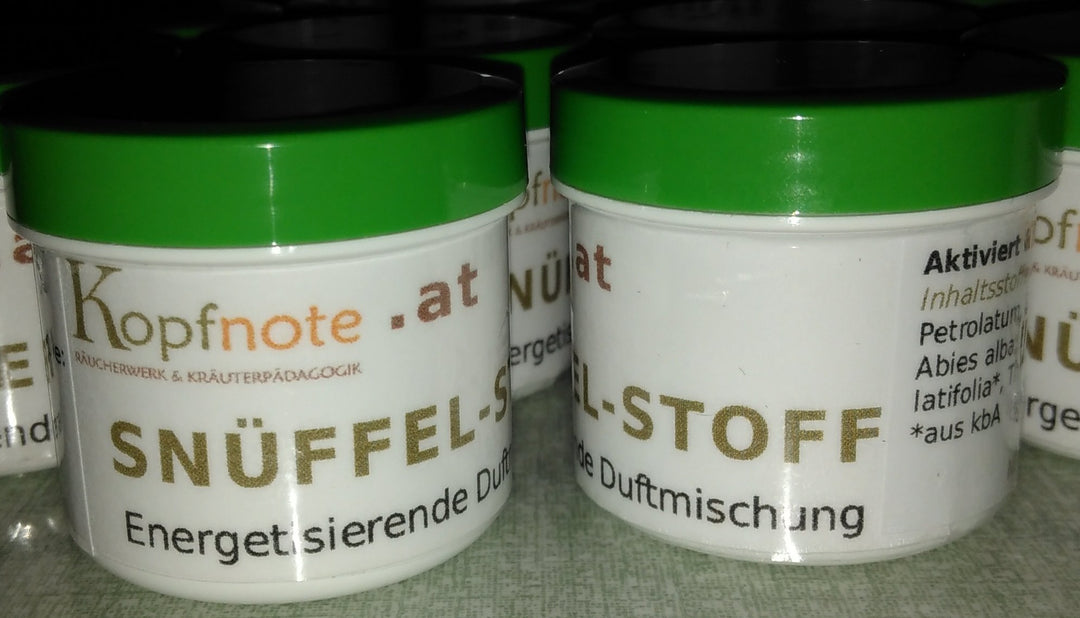"Snüffel-Stoff" Riechdöschen
