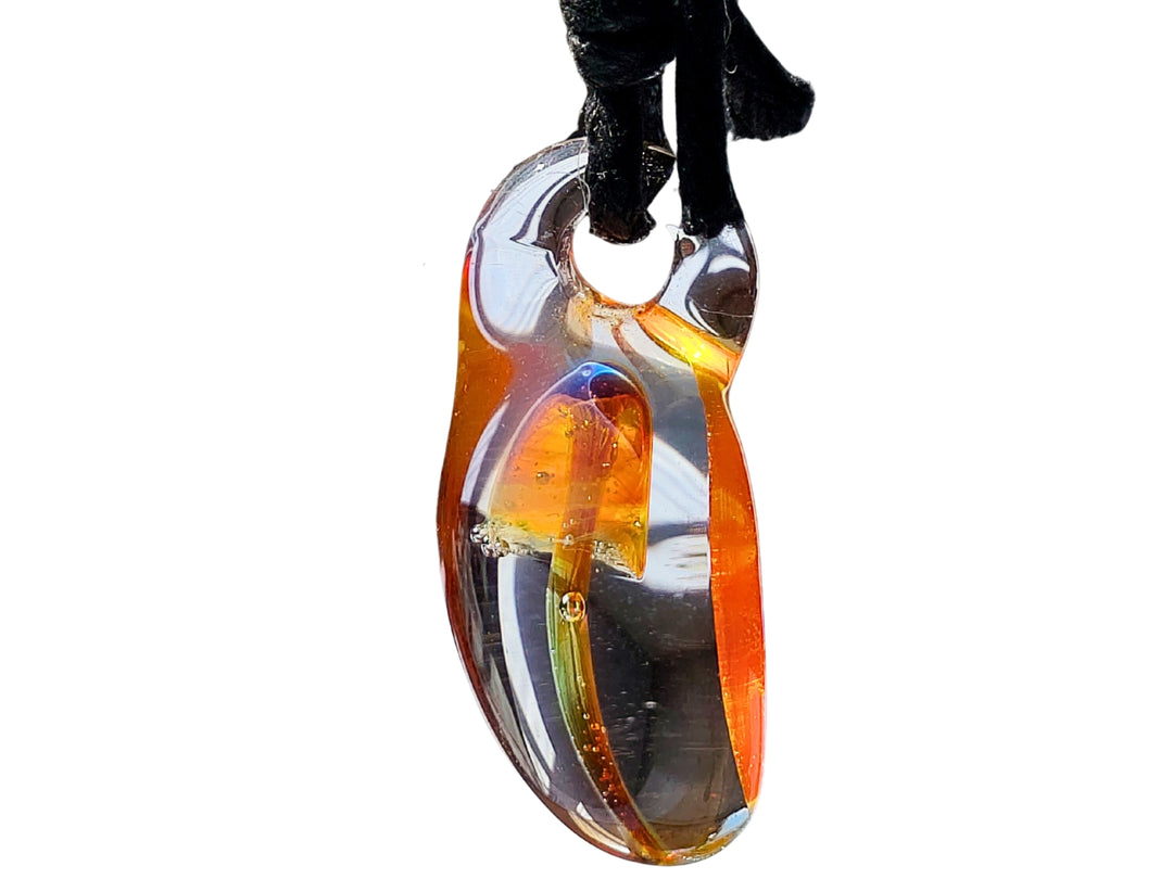 Mushroom Magic Amulett, orange
