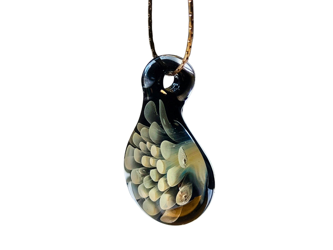 Silver Flower Amulett, klein