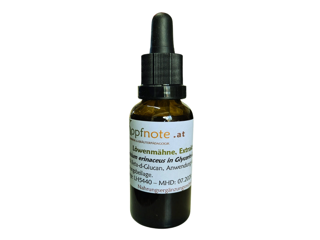 Löwenmähne Glycerin Extrakt - 40% Beta-d-Glucan 30ml