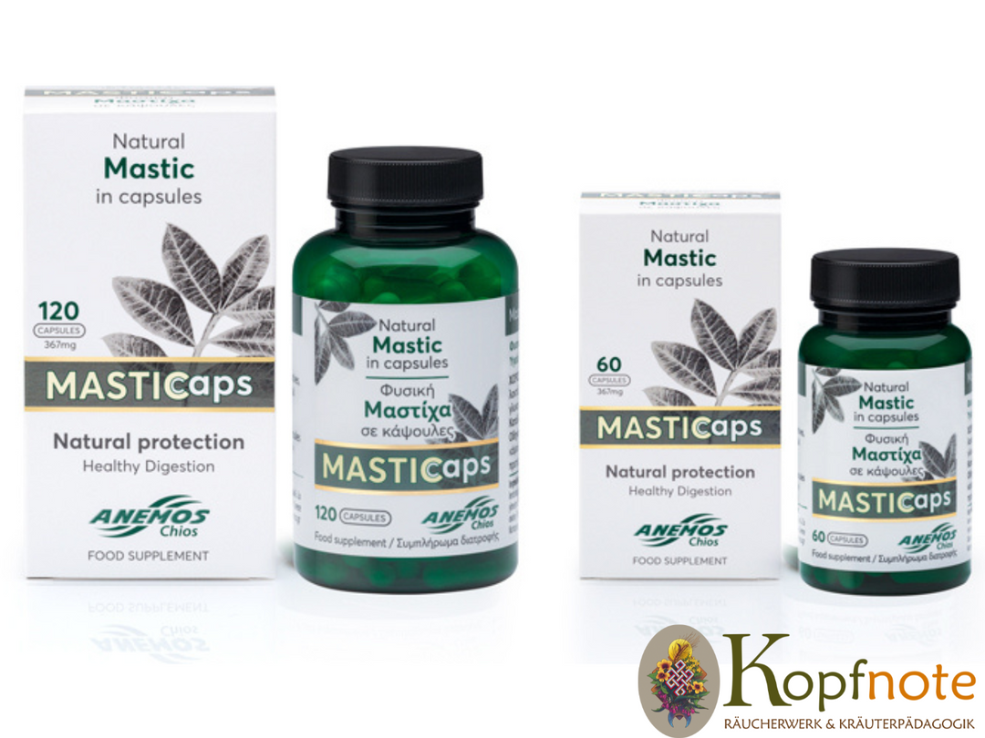 MastiCaps - Kapseln mit 330mg natürlichem Chios Mastix