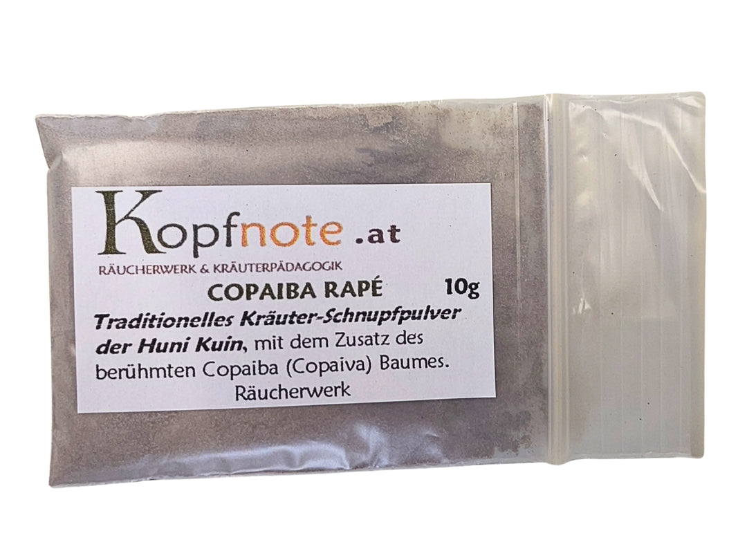 Rapé - Indianische Kräuterpulver