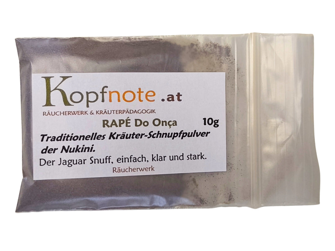 Rapé - Indianische Kräuterpulver