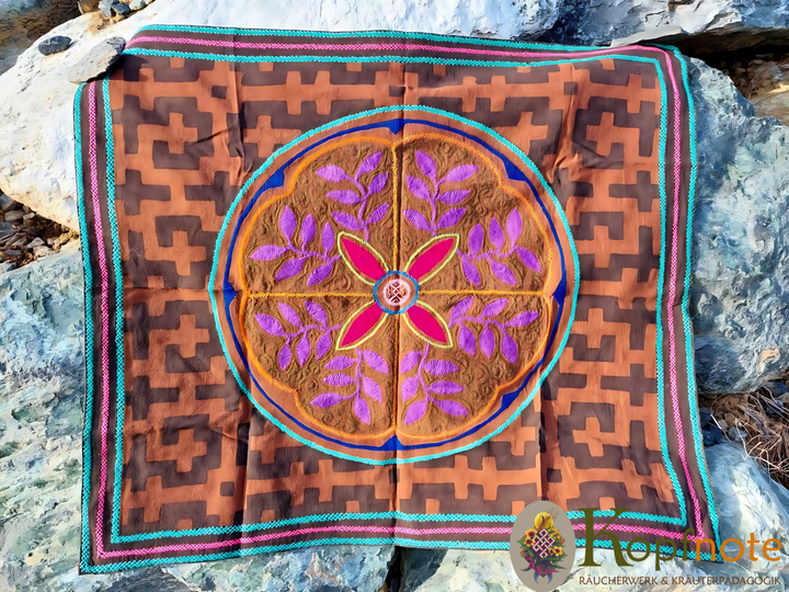 Shipibo Ritualtuch, Wandbehang 70x60