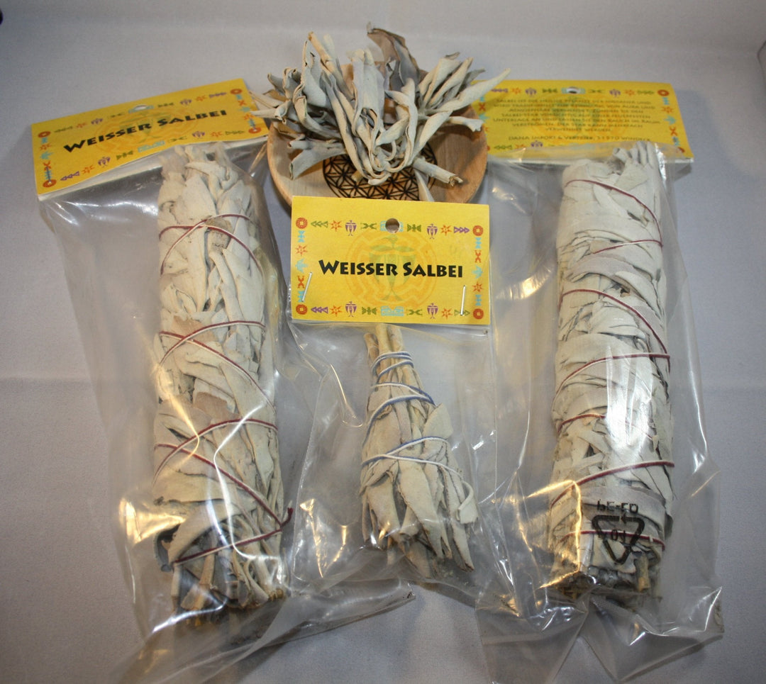Weißer Salbei (Indianersalbei) 50g Von Dragonspice – Naturwaren Für Räucherzeremonien Weißer Salbei (Indianersalbei) 50g Von Dragonspice – Naturwaren Für Räucherzeremonien