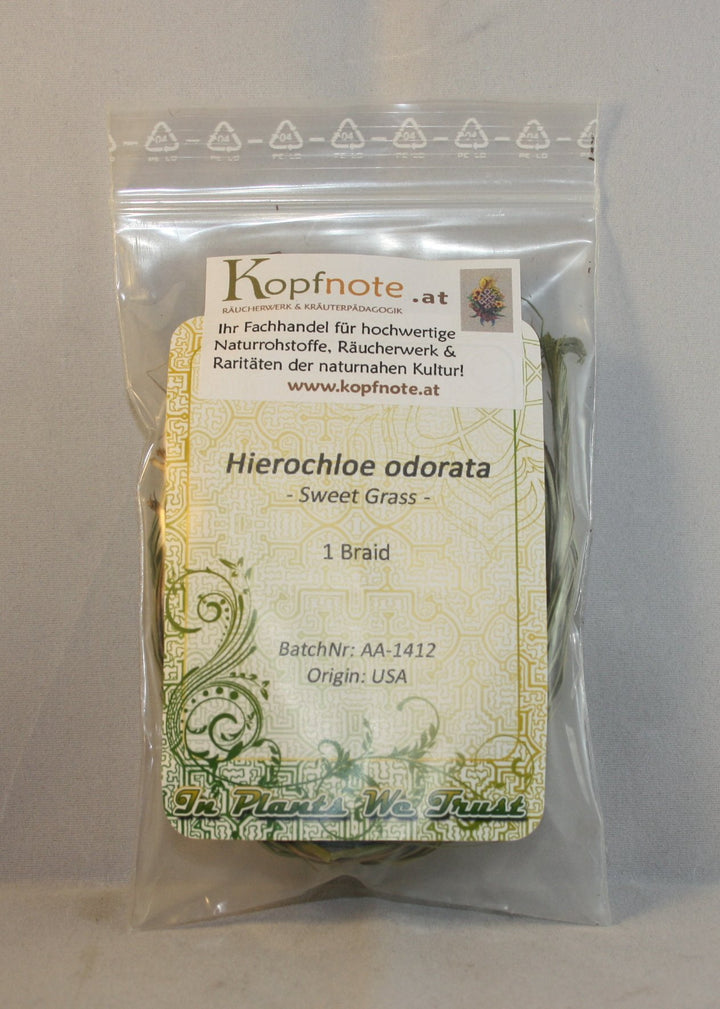 Sweetgrass - Hierochloe odorata
